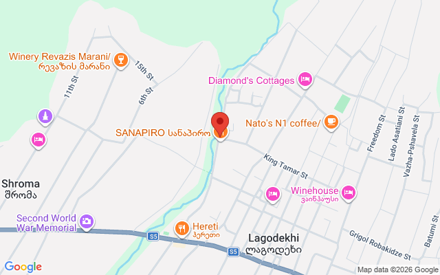 Карта расположения