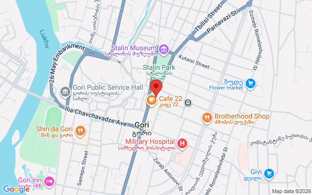 Карта расположения