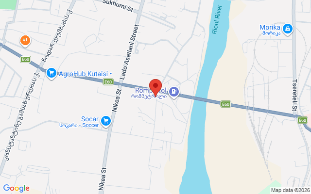 Карта расположения