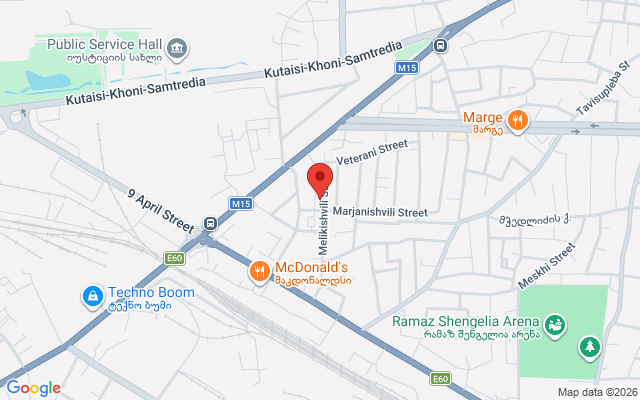 Карта расположения