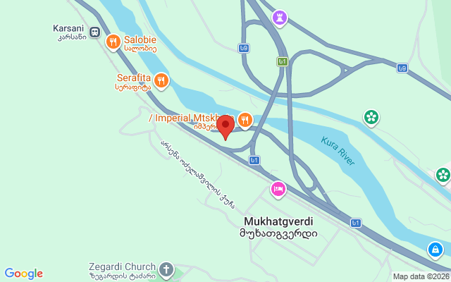 Карта расположения