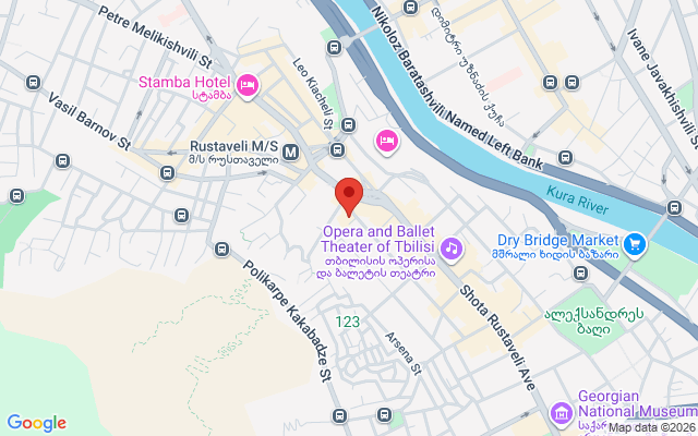 Карта расположения