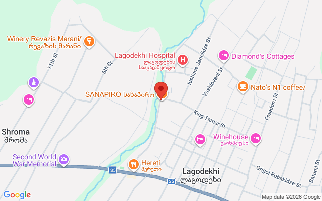 Карта расположения