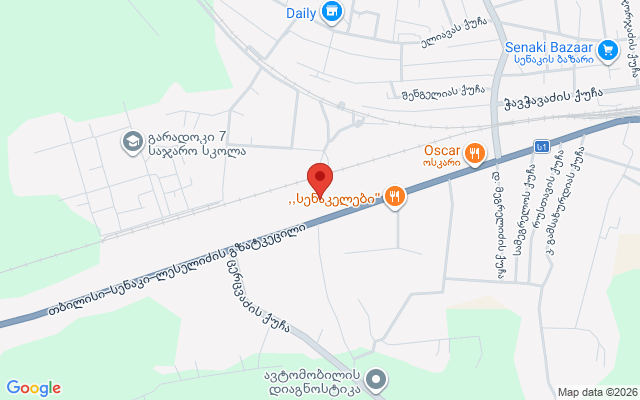 Карта расположения