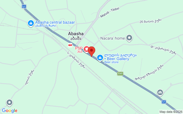 Карта расположения