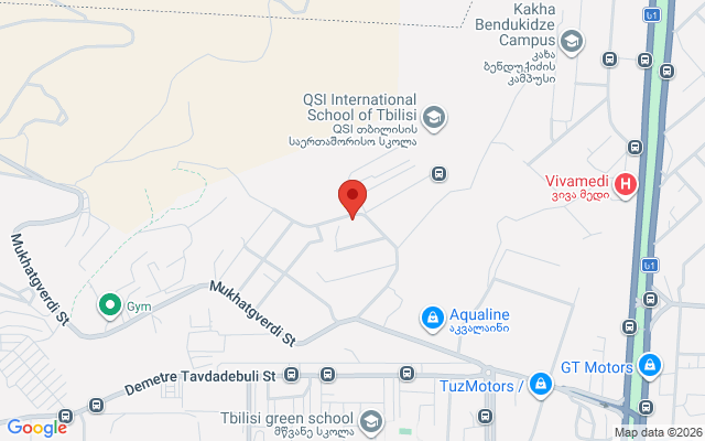 Карта расположения
