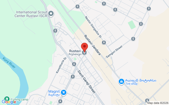 Карта расположения