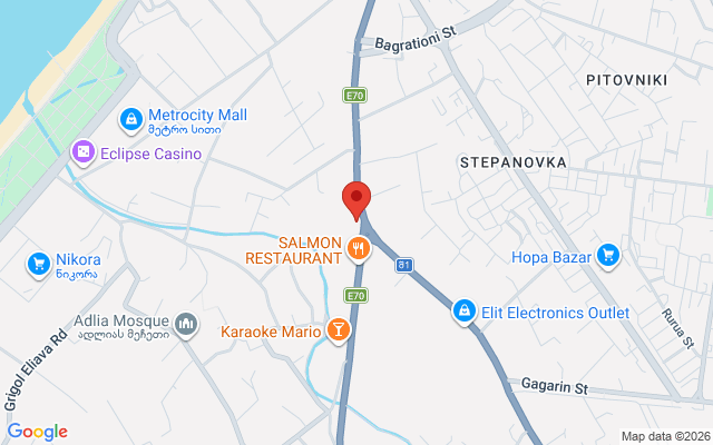 Карта расположения