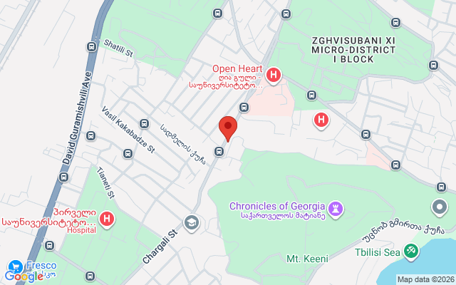 Карта расположения