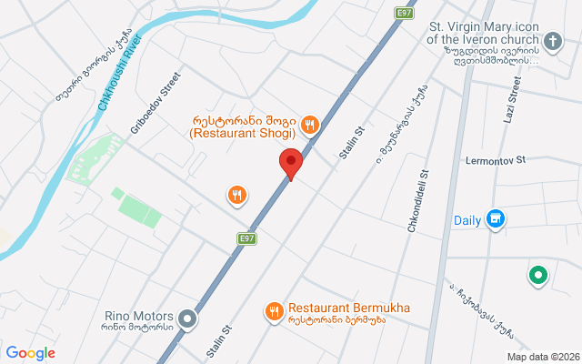 Карта расположения