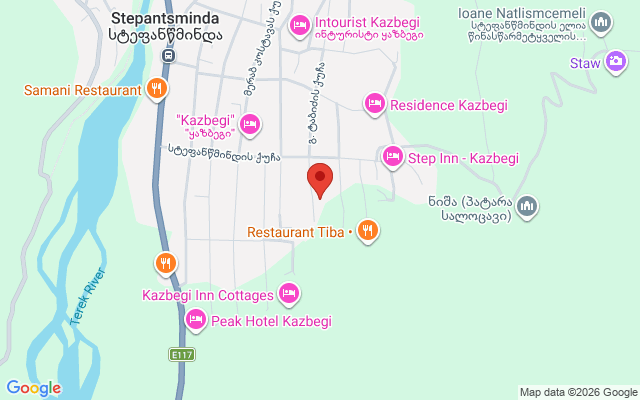 Карта расположения