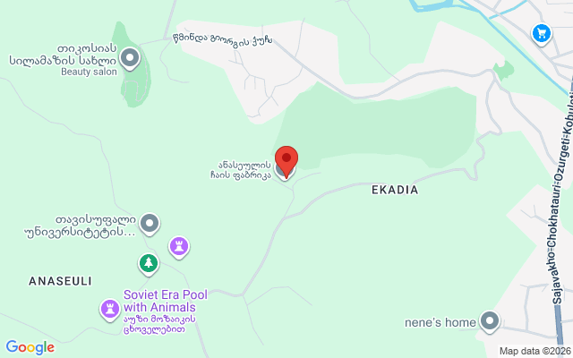 Карта расположения