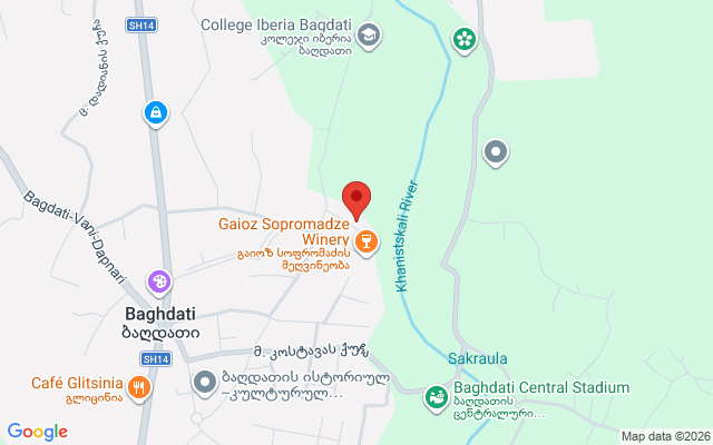 Карта расположения