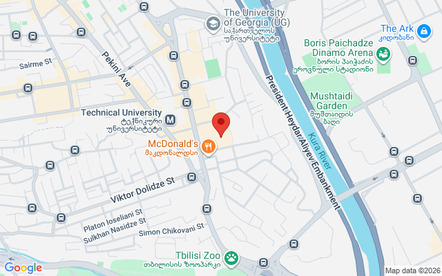 Карта расположения