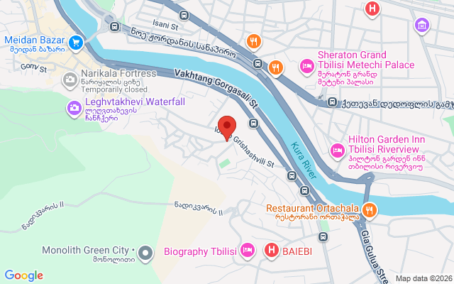 Карта расположения