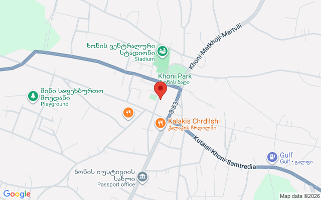 Карта расположения