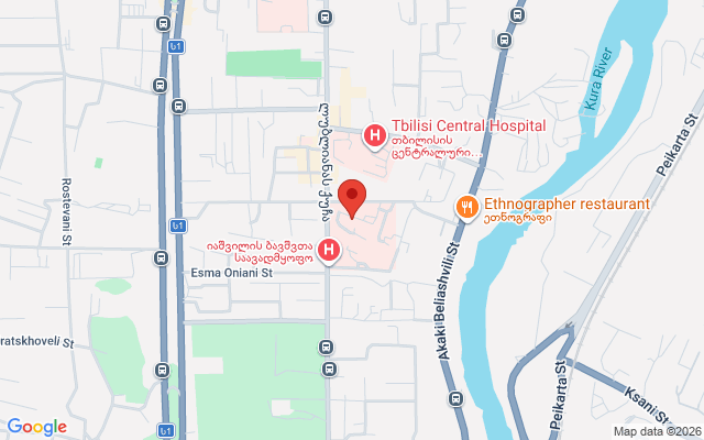 Карта расположения