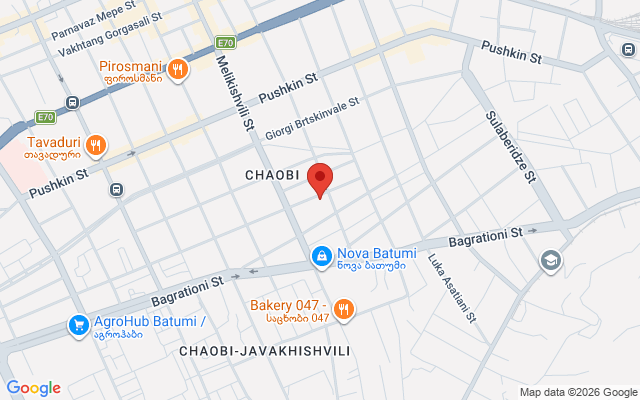 Карта расположения