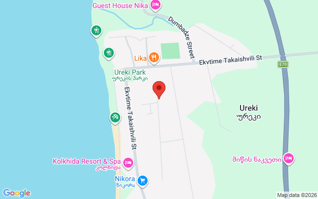 Карта расположения