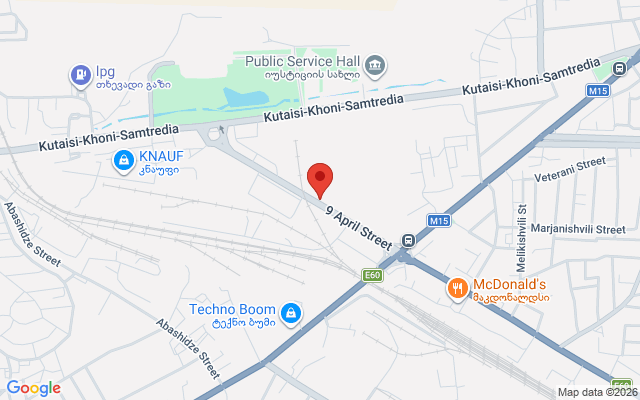 Карта расположения
