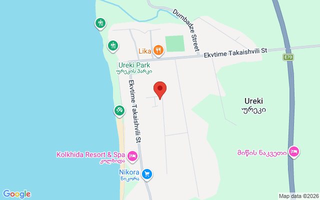Карта расположения