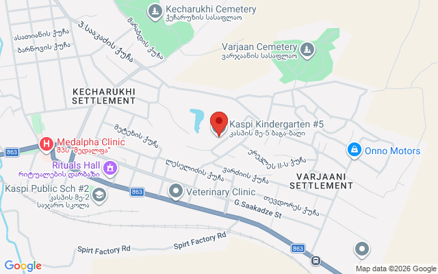 Карта расположения