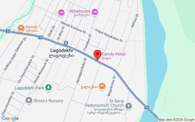 Карта расположения