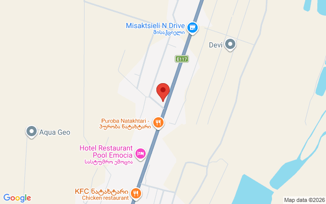 Карта расположения