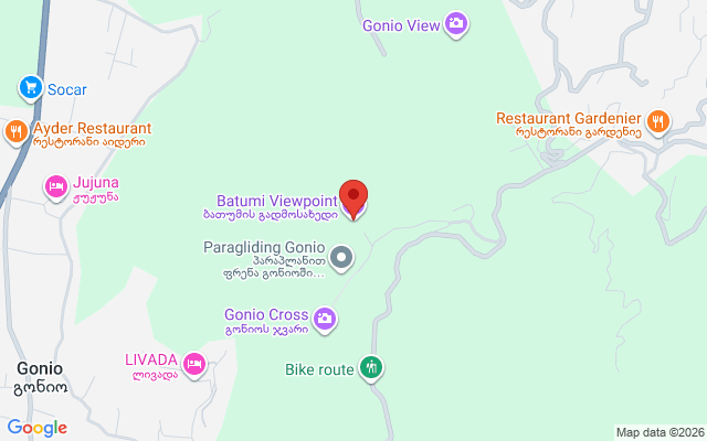 Карта расположения
