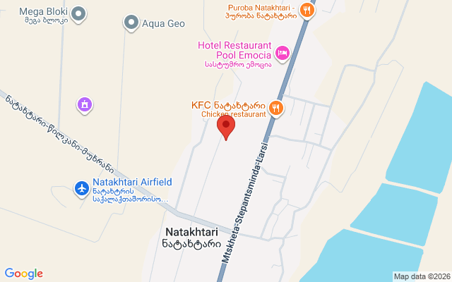 Карта расположения