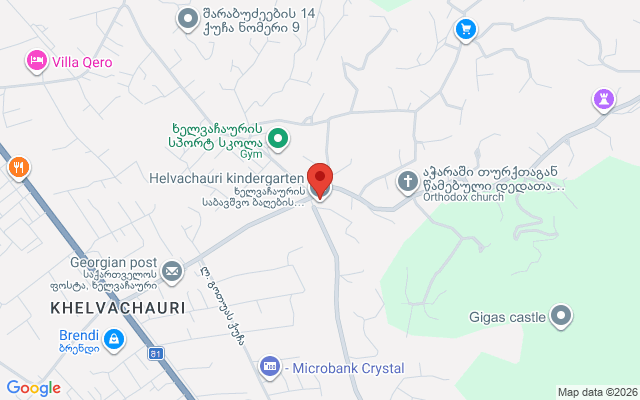 Карта расположения