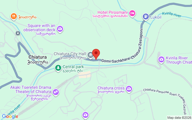 Карта расположения