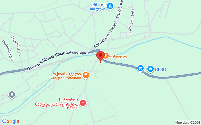 Карта расположения
