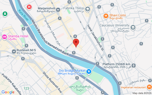 Карта расположения