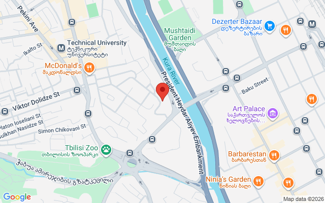 Карта расположения