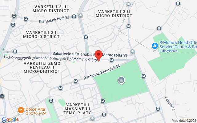 Карта расположения