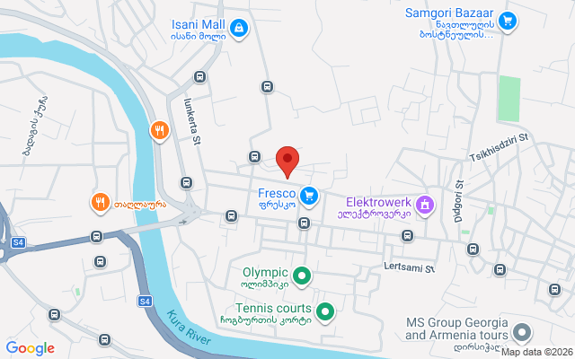 Карта расположения