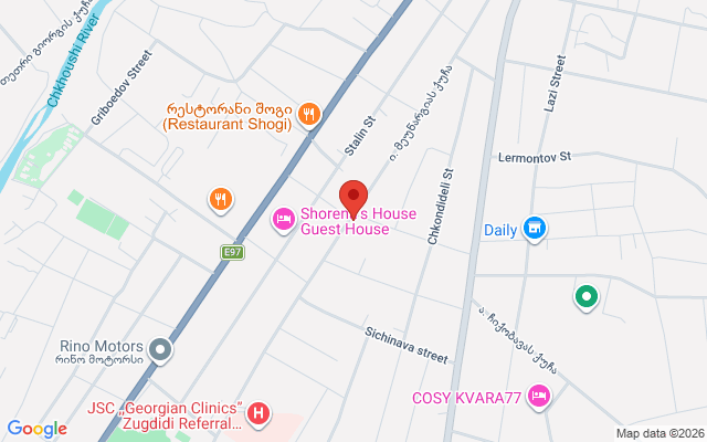 Карта расположения