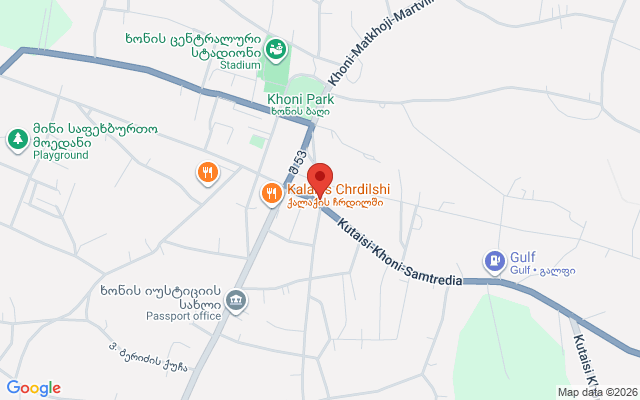 Карта расположения