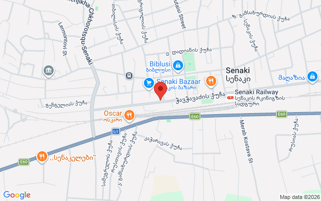 Карта расположения