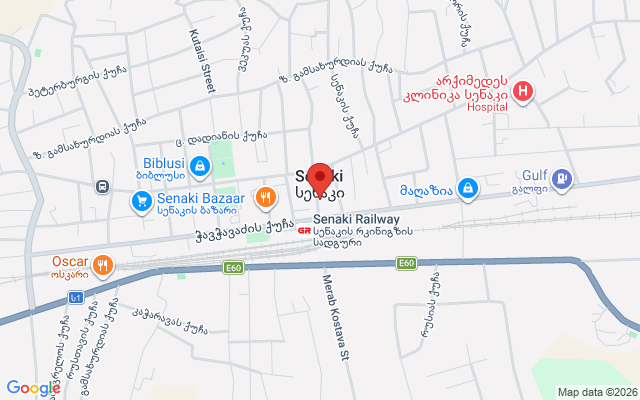 Карта расположения