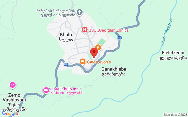 Карта расположения