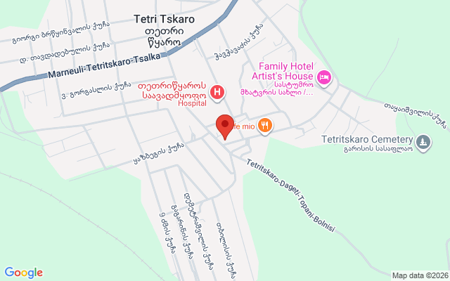 Карта расположения