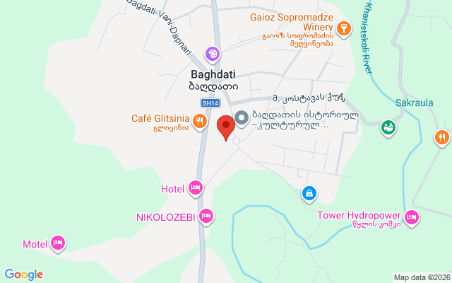 Карта расположения