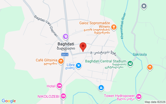 Карта расположения