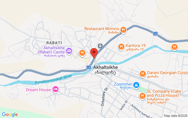 Карта расположения