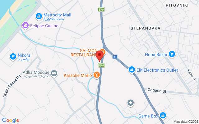 Карта расположения