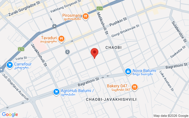 Карта расположения