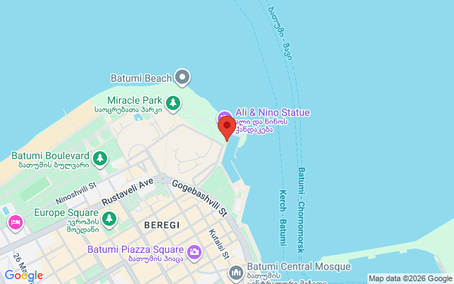 Карта расположения