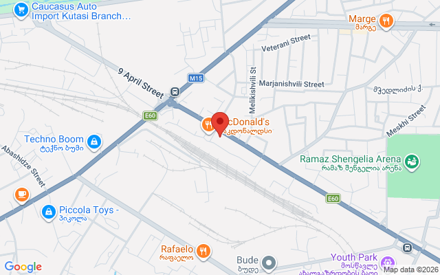 Карта расположения